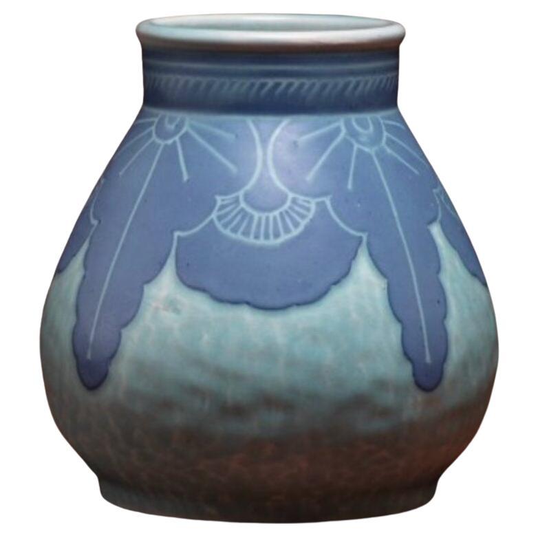 Blaue und türkise keramik von Josef Ekberg im Angebot