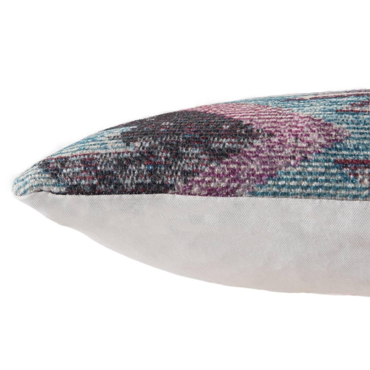 Coussin bleu et violet coucher de soleil Bohème en vente 2
