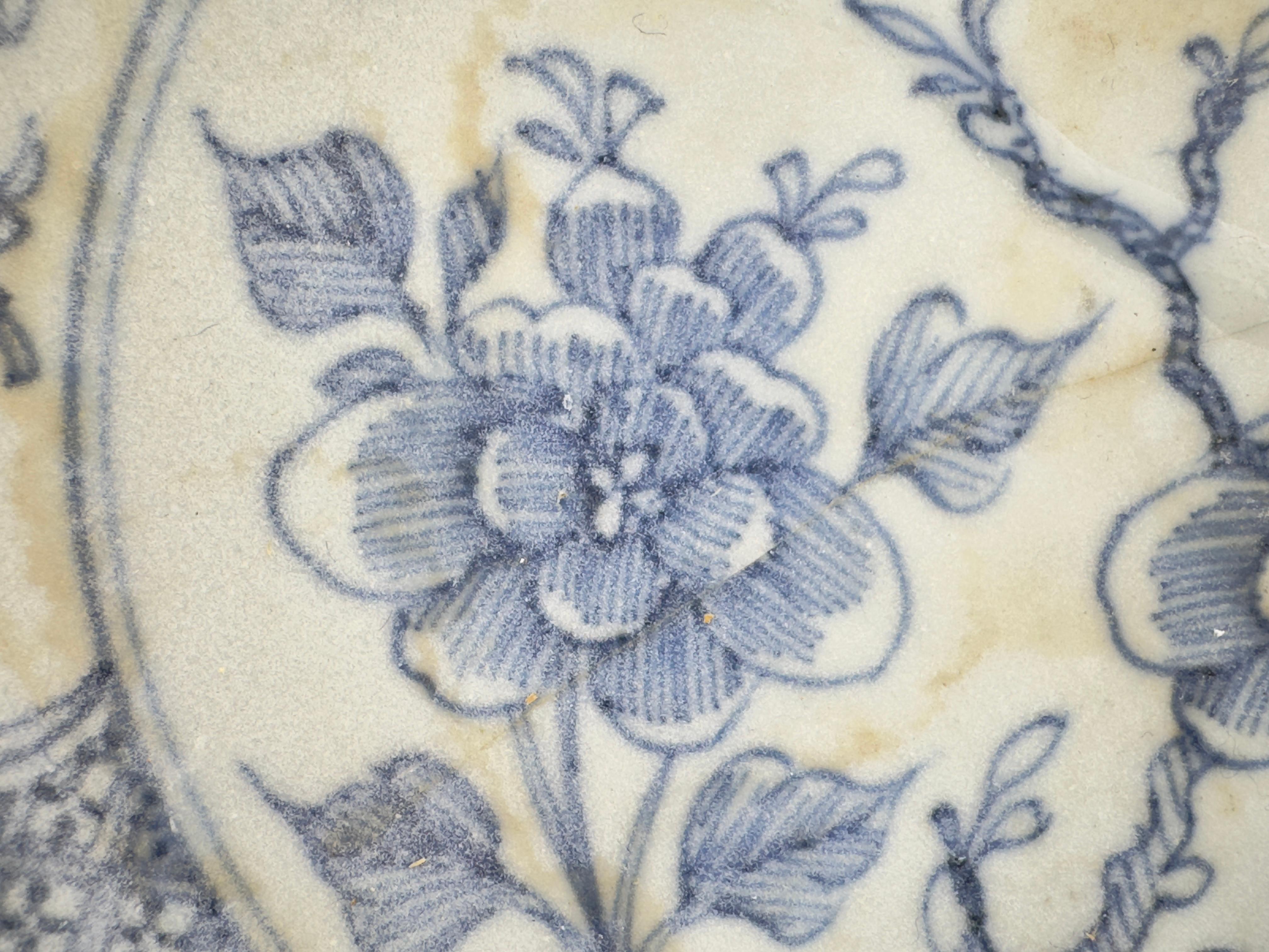Blue and White Bowl Circa 1725, Qing Dynasty, Yongzheng Era For Sale 3