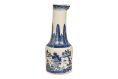 Blue and White Canton Large Ewer, circa 1820