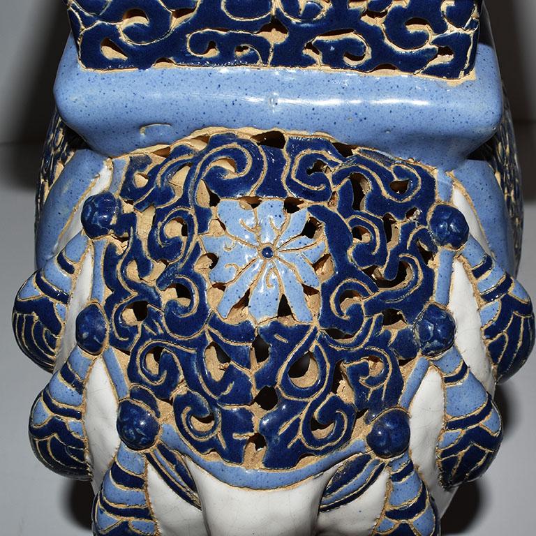 ceramic elephant stool