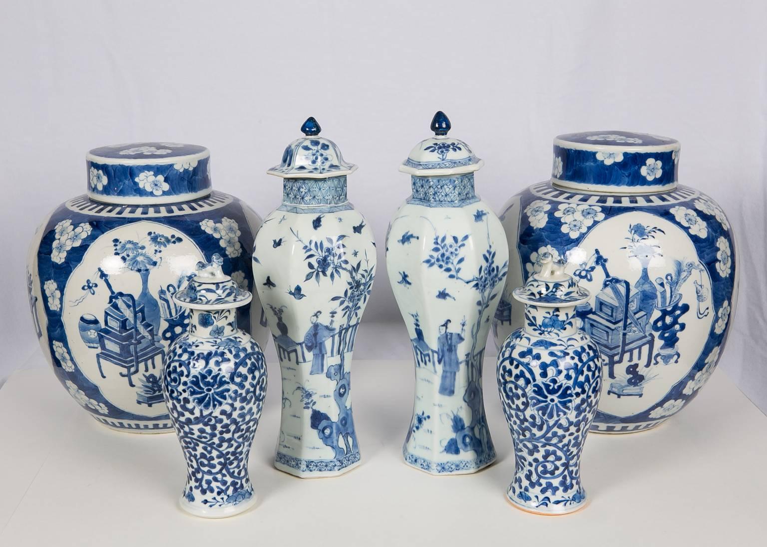 Blue and White Chinese Porcelain a Collection 4