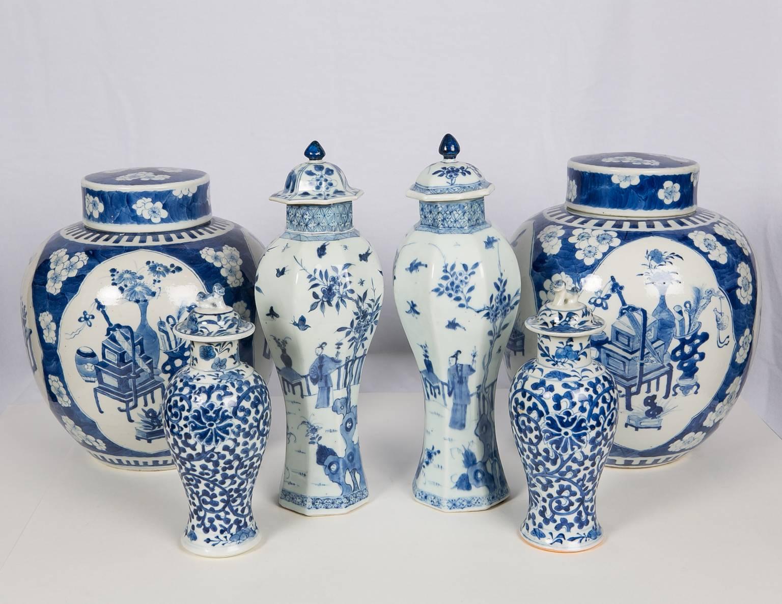 Blue and White Chinese Porcelain a Collection 5