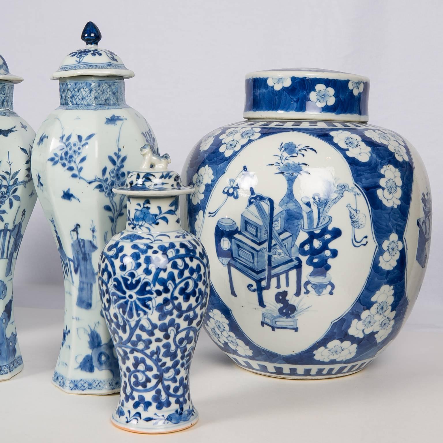 Blue and White Chinese Porcelain a Collection 1