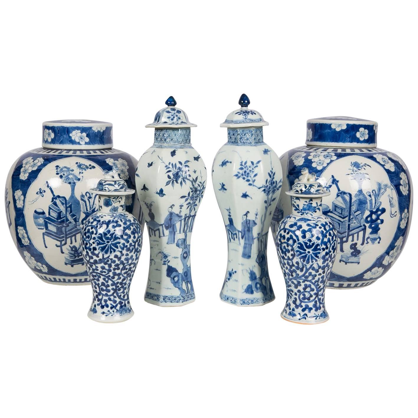 Blue and White Chinese Porcelain a Collection