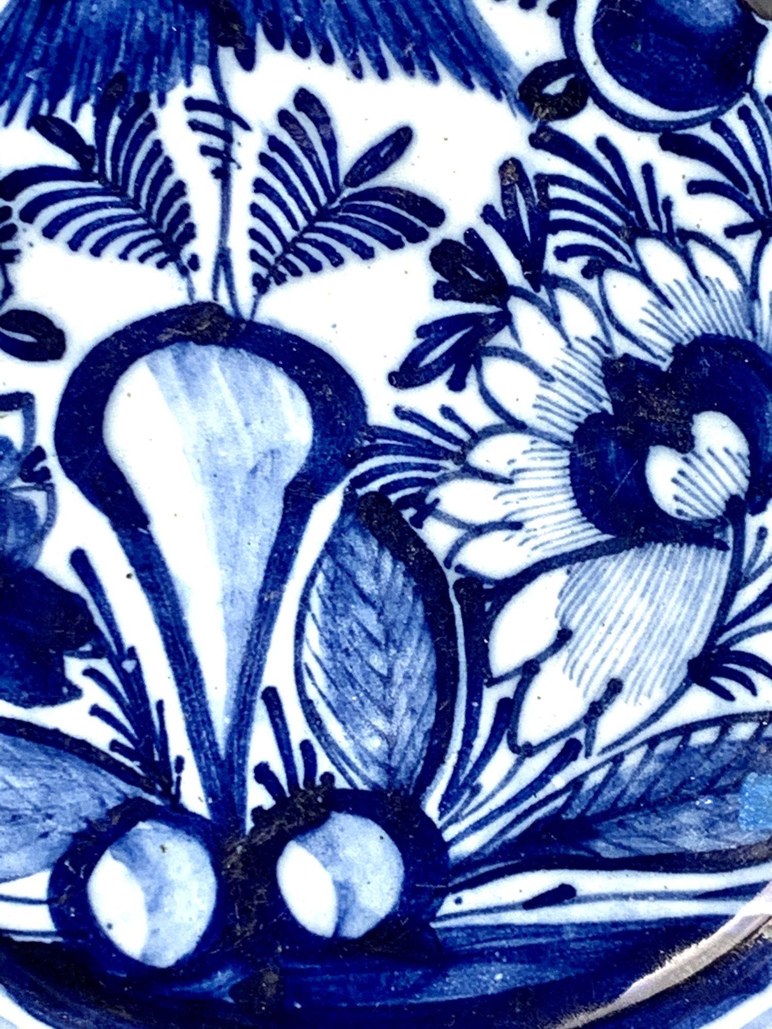 delft blue butter dish