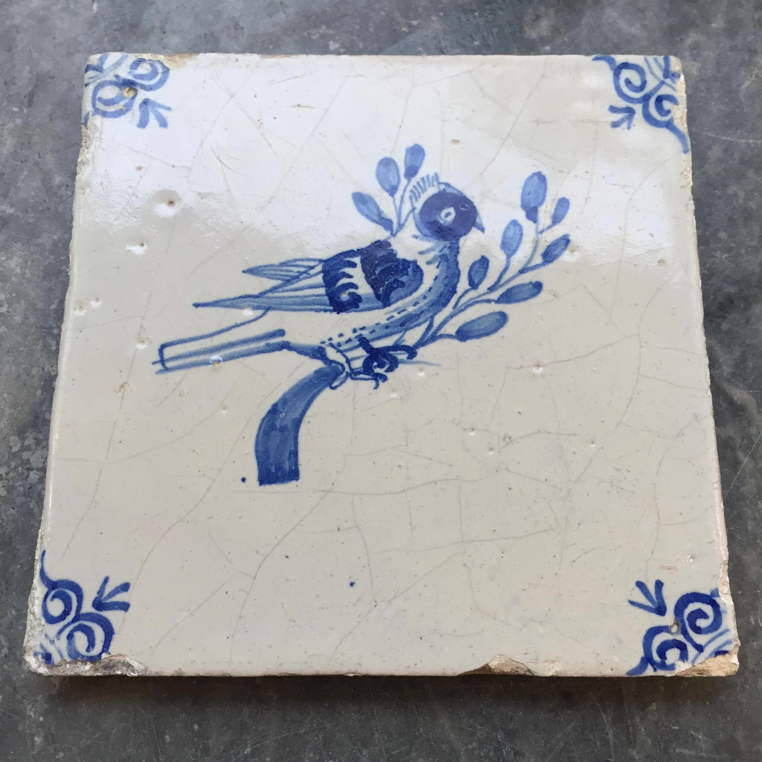 blue and white delft tiles