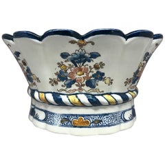 Blue and White Floral Bough Pot