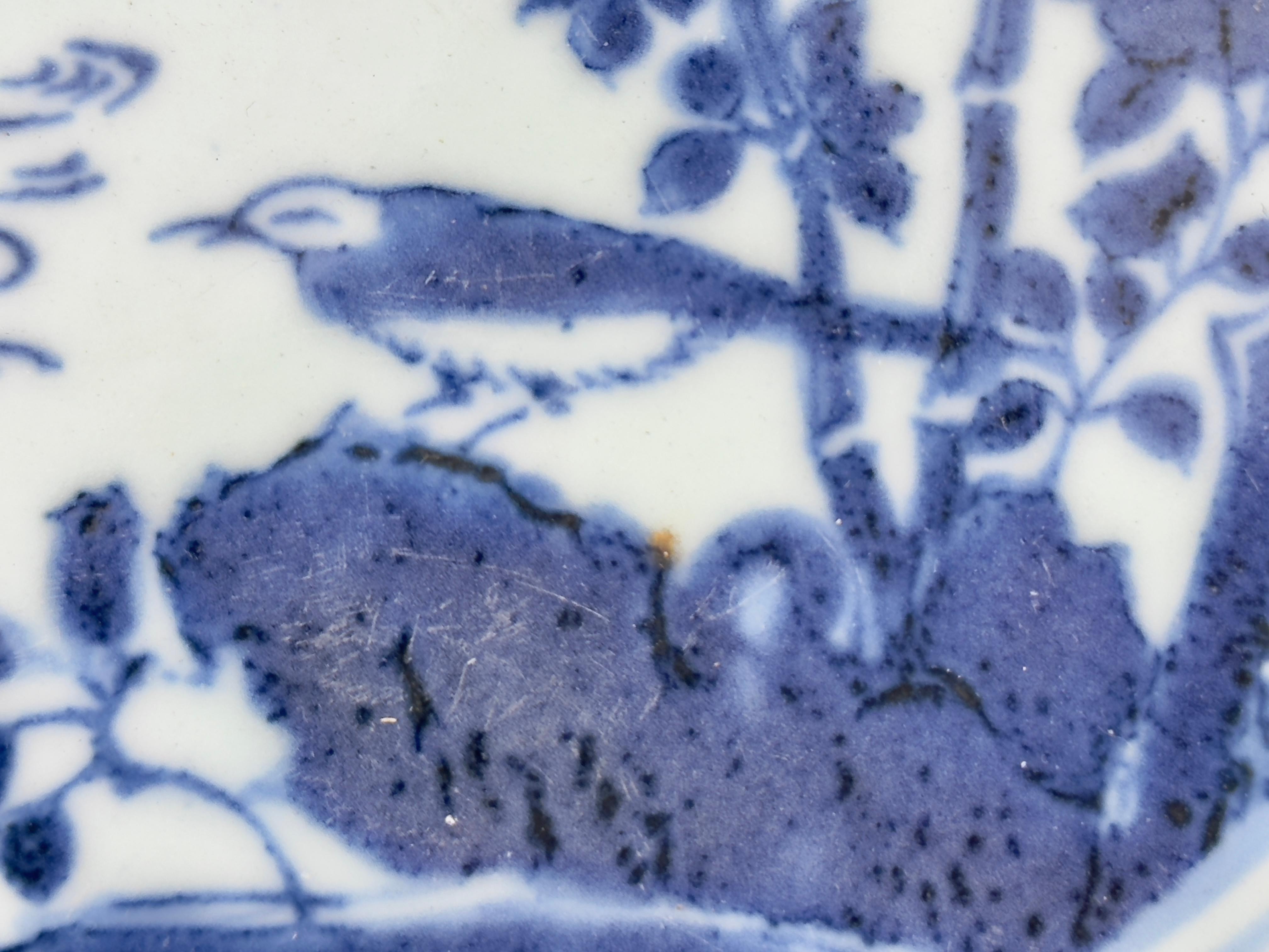Blue And White Kraak Plate, Late Ming Dynasty For Sale 3