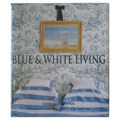 Blue and White Living Hardcover by Stephanie Hoppen