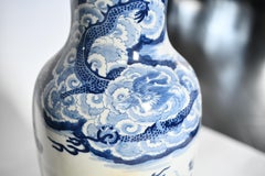 Blue and White Porcelain Lamps