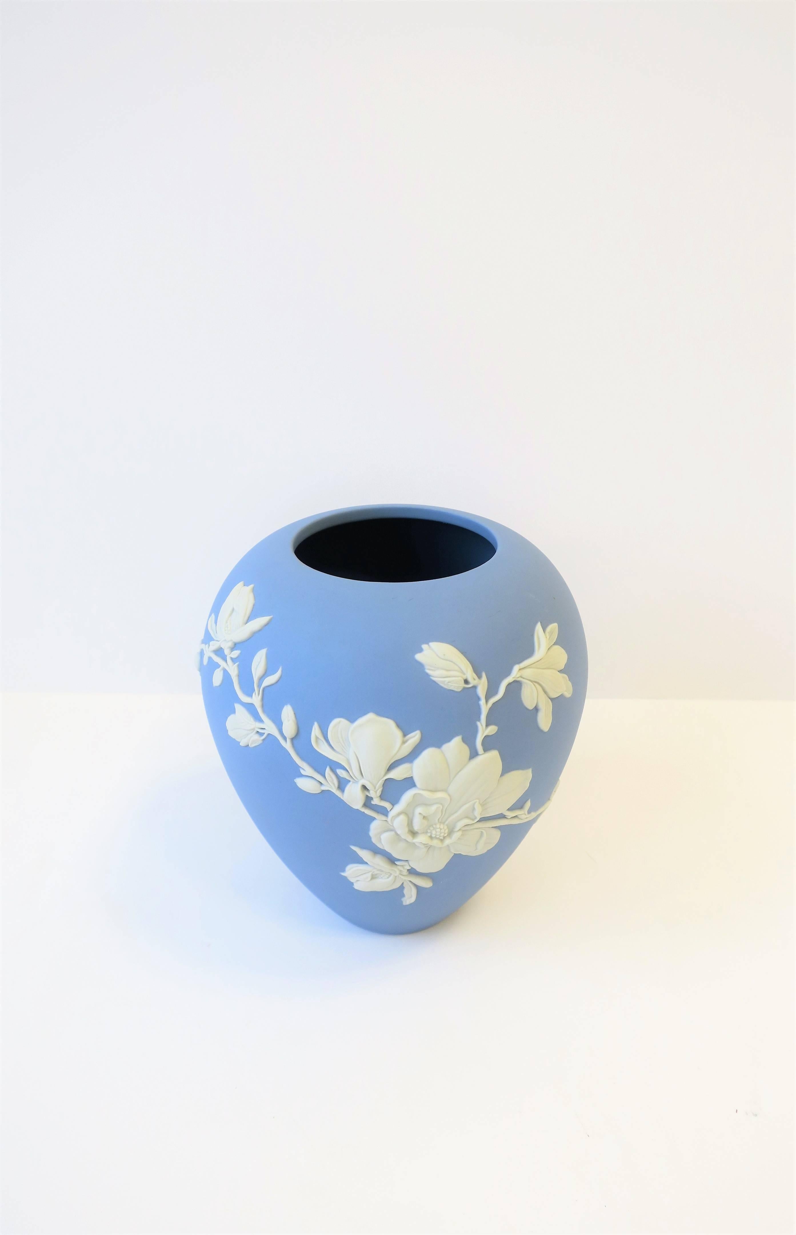 Blue and White Vase by Wedgwood, 21st Century 1