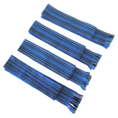 Blue and White Woven Ukrainian Ribbons/Belts