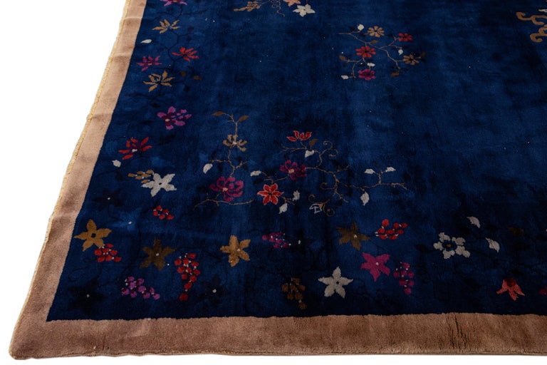 Tapis Art Déco chinois ancien En vente sur