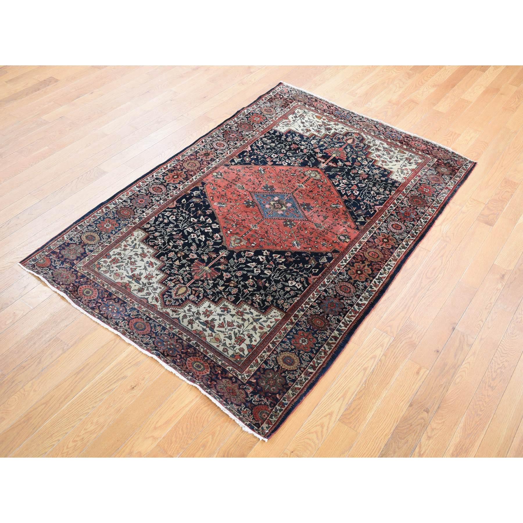 This fabulous Hand-Knotted carpet has been created and designed for extra strength and durability. This rug has been handcrafted for weeks in the traditional method that is used to make
Exact Rug Size in Feet and Inches : 4'2