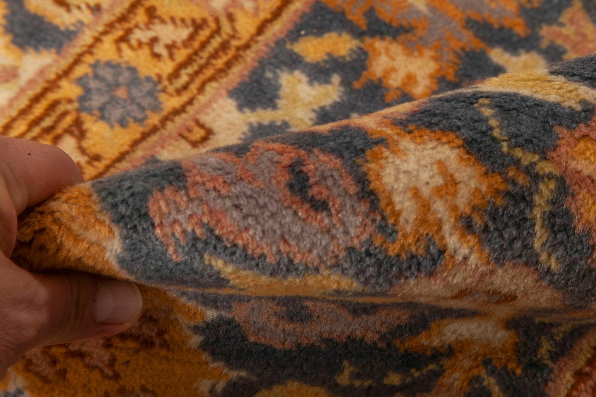 Antique Turkish Borlou Handwoven Wool Rug
Size: 13'9