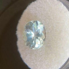 Blue Aquamarine 2.37ct Oval Cut Beryl Gemstone Loose Gemstone