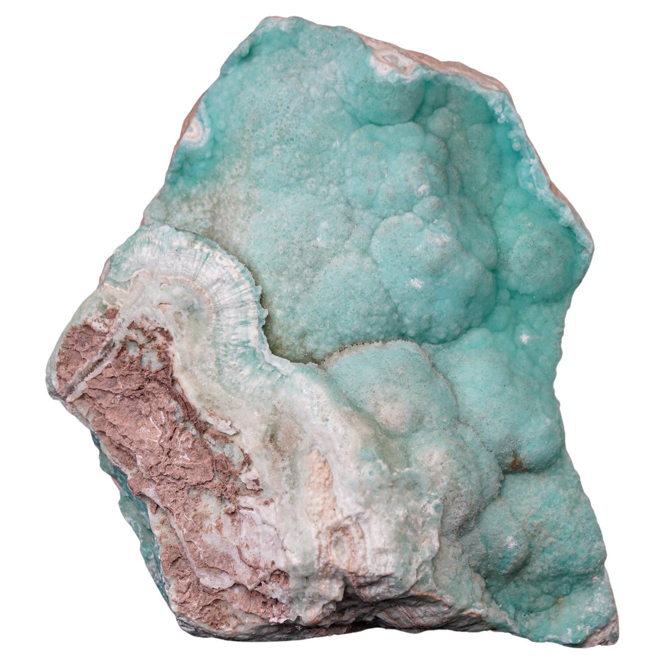 Blue Aragonite Formation For Sale