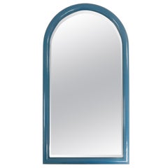 Blue Arch Wall Mirror