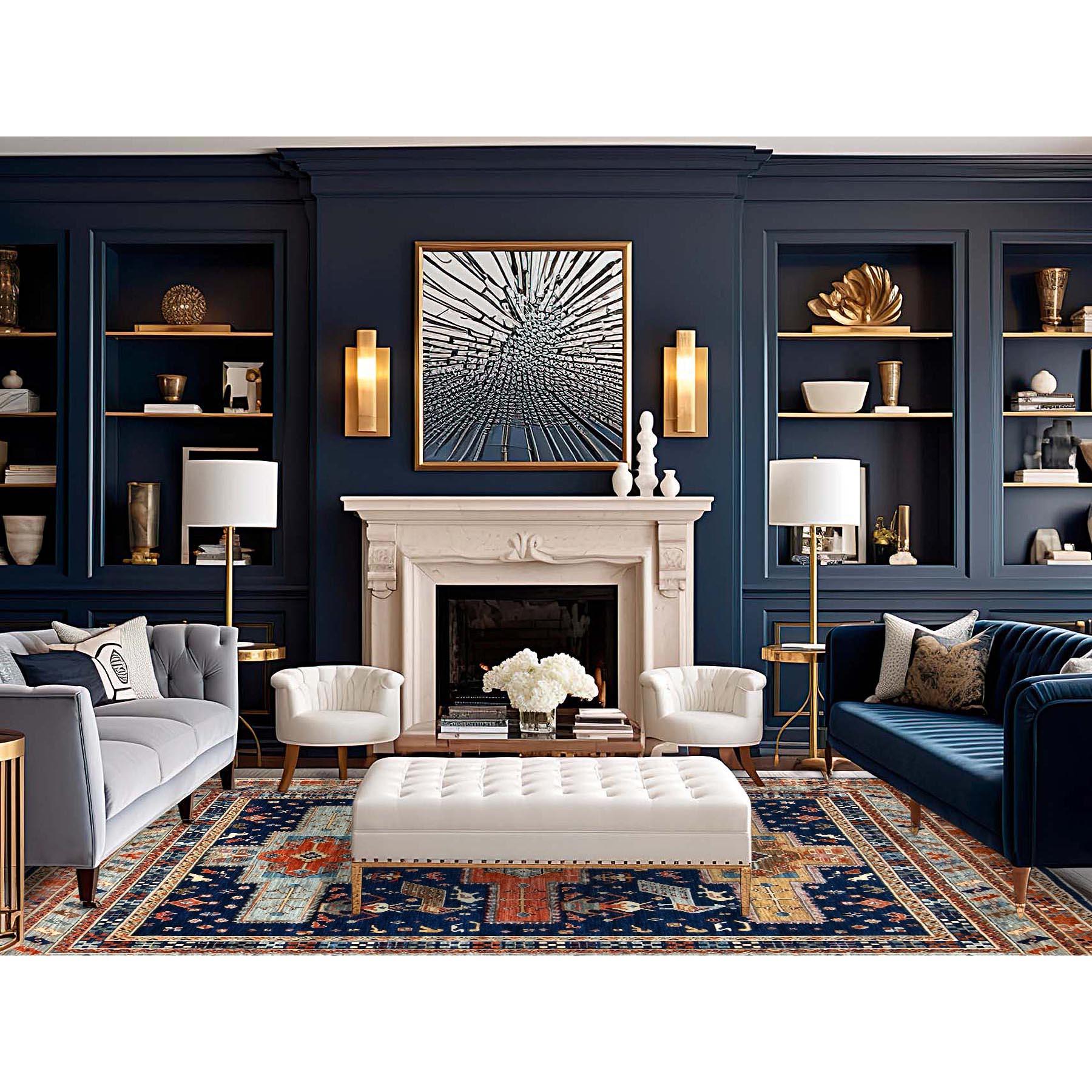 This fabulous Hand-Knotted carpet has been created and designed for extra strength and durability. This rug has been handcrafted for weeks in the traditional method that is used to make
Exact Rug Size in Feet and Inches : 7'11