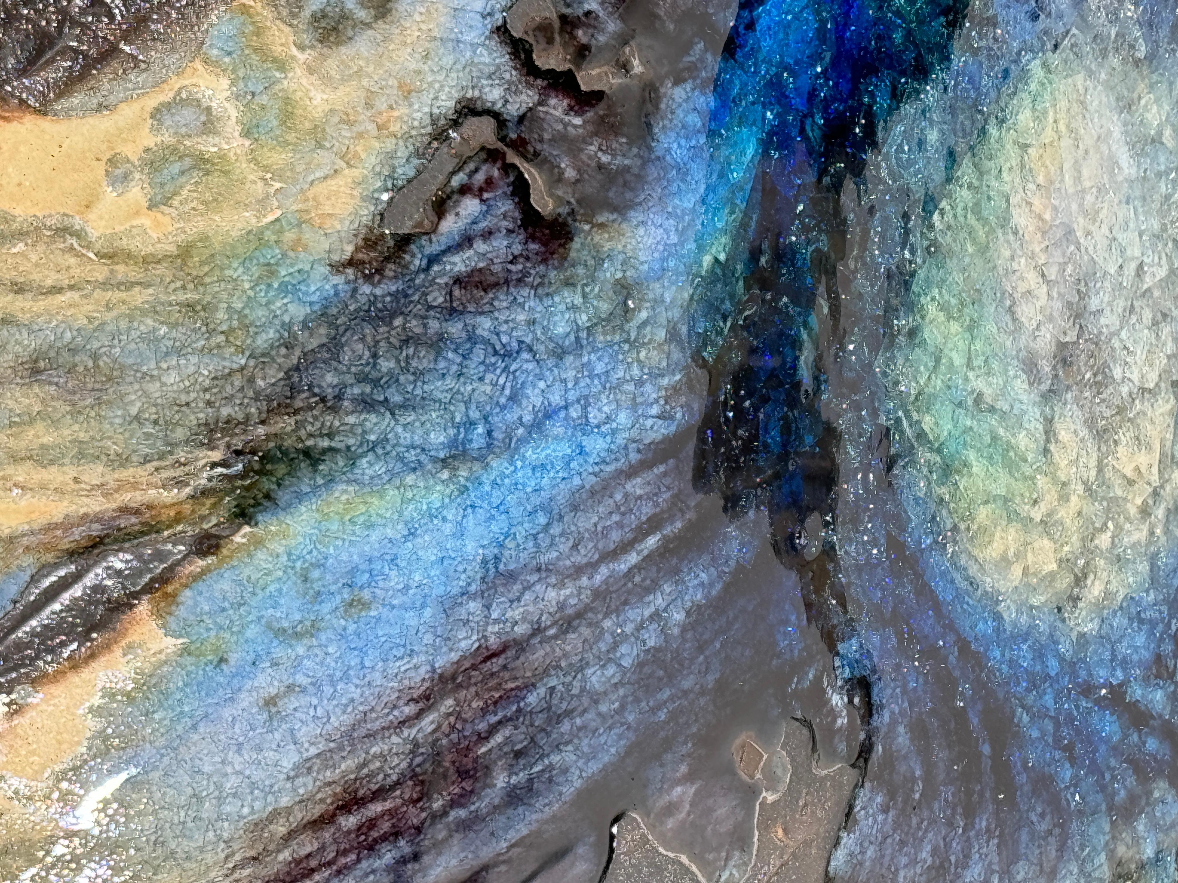 Ciotola asimmetrica blu 4