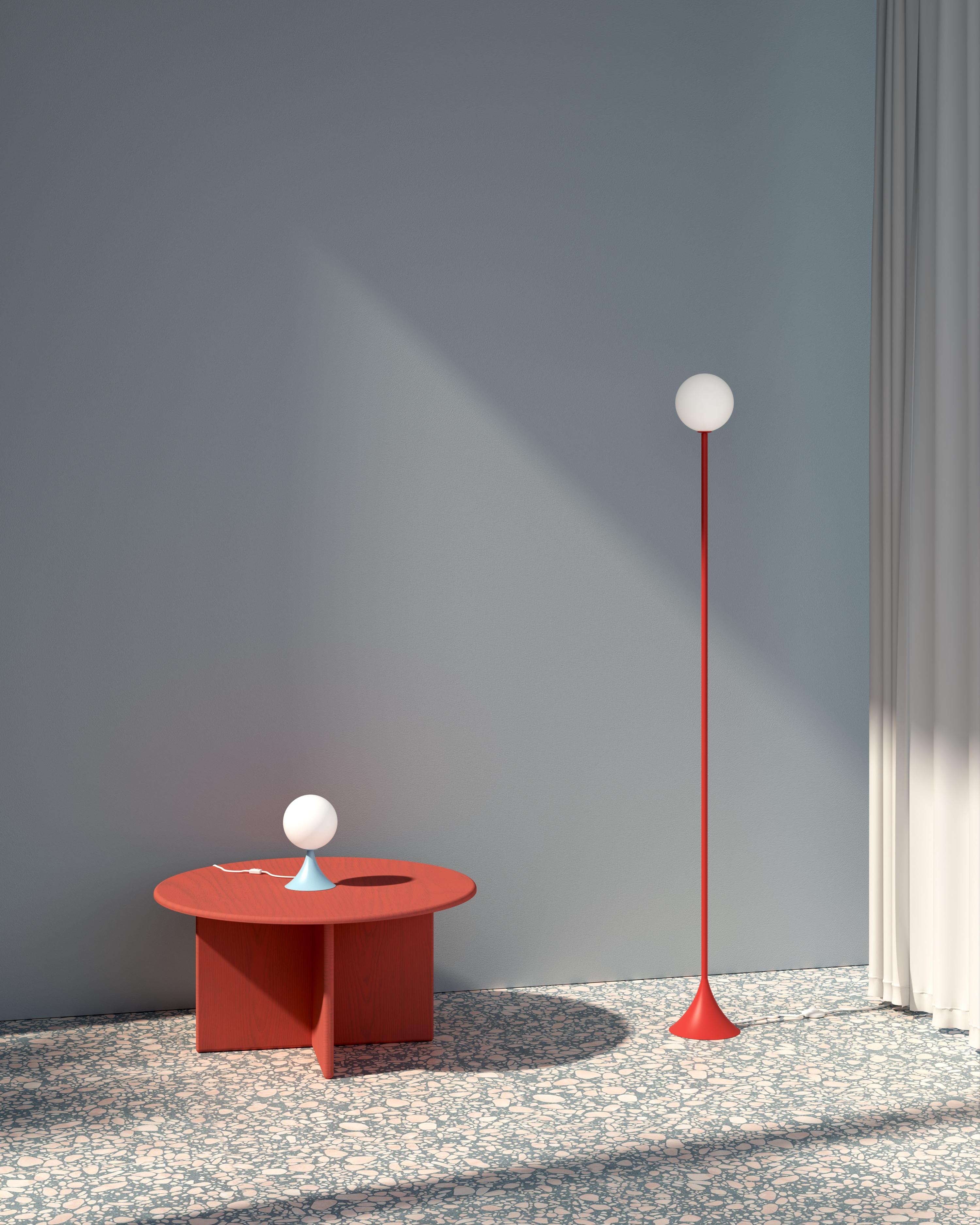 Allemand Lampadaire Asymptote bleu de l'Atelier Areti en vente