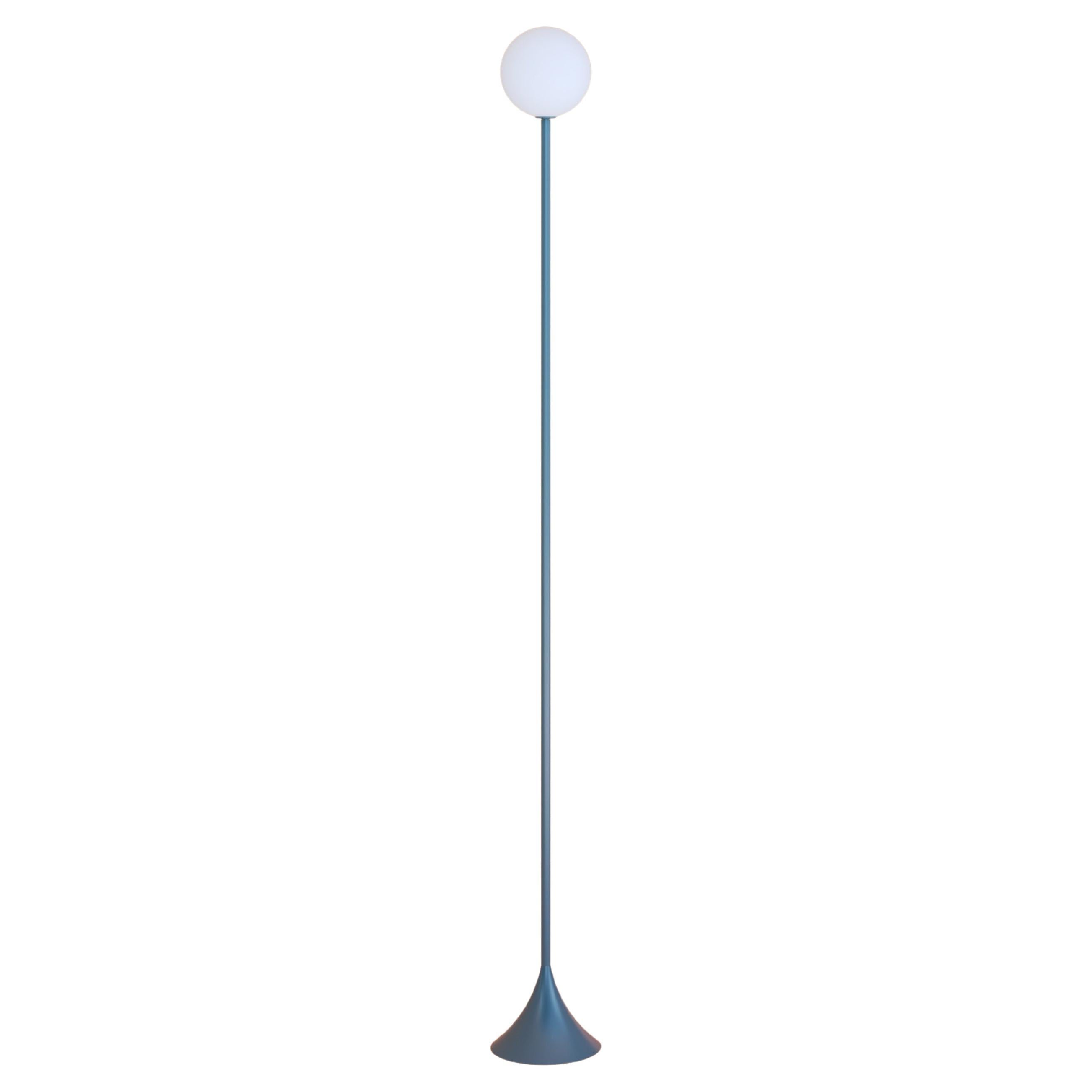 Lampadaire Asymptote bleu de l'Atelier Areti