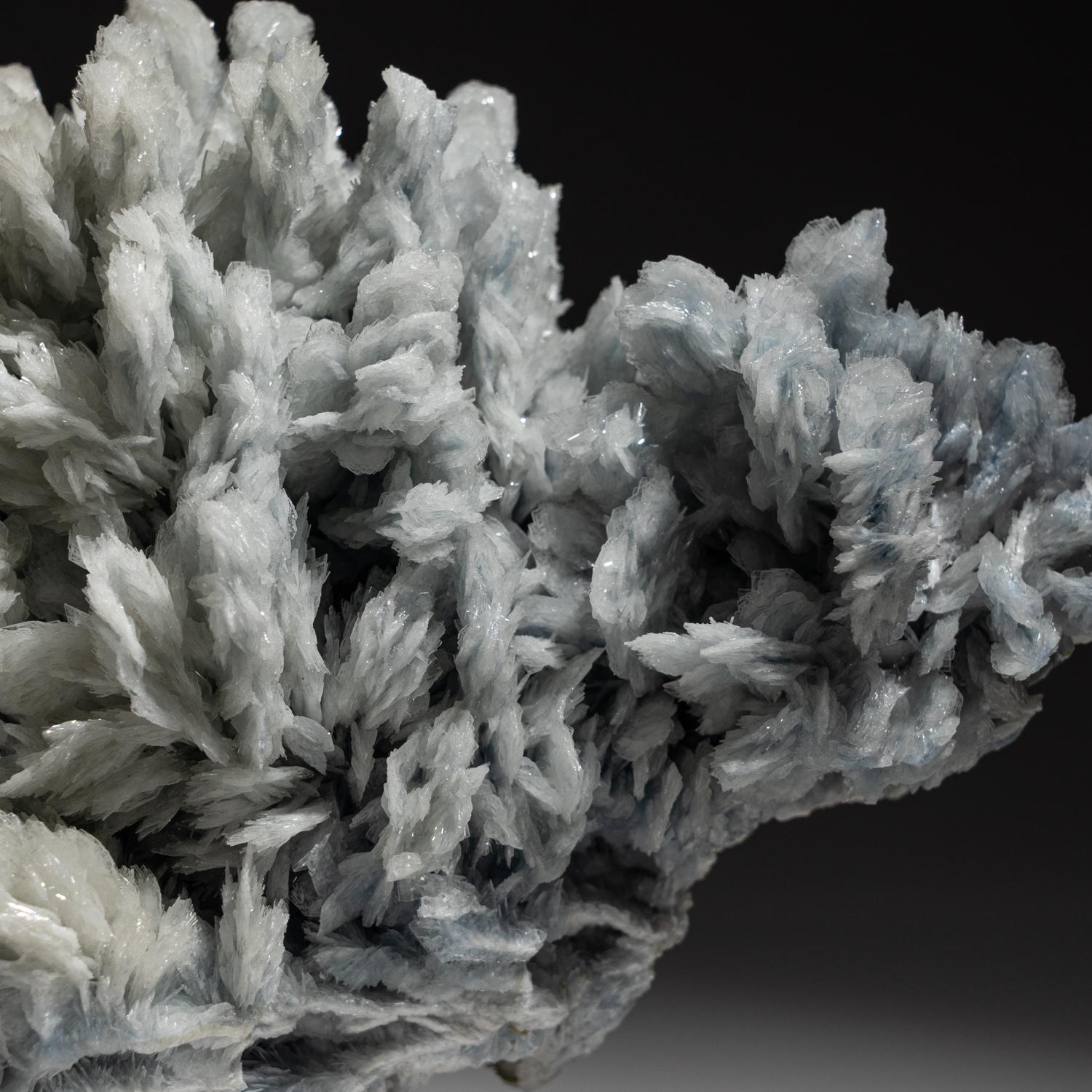 18th Century and Earlier Blue Barite Mineral From Baia Sprie , Romania