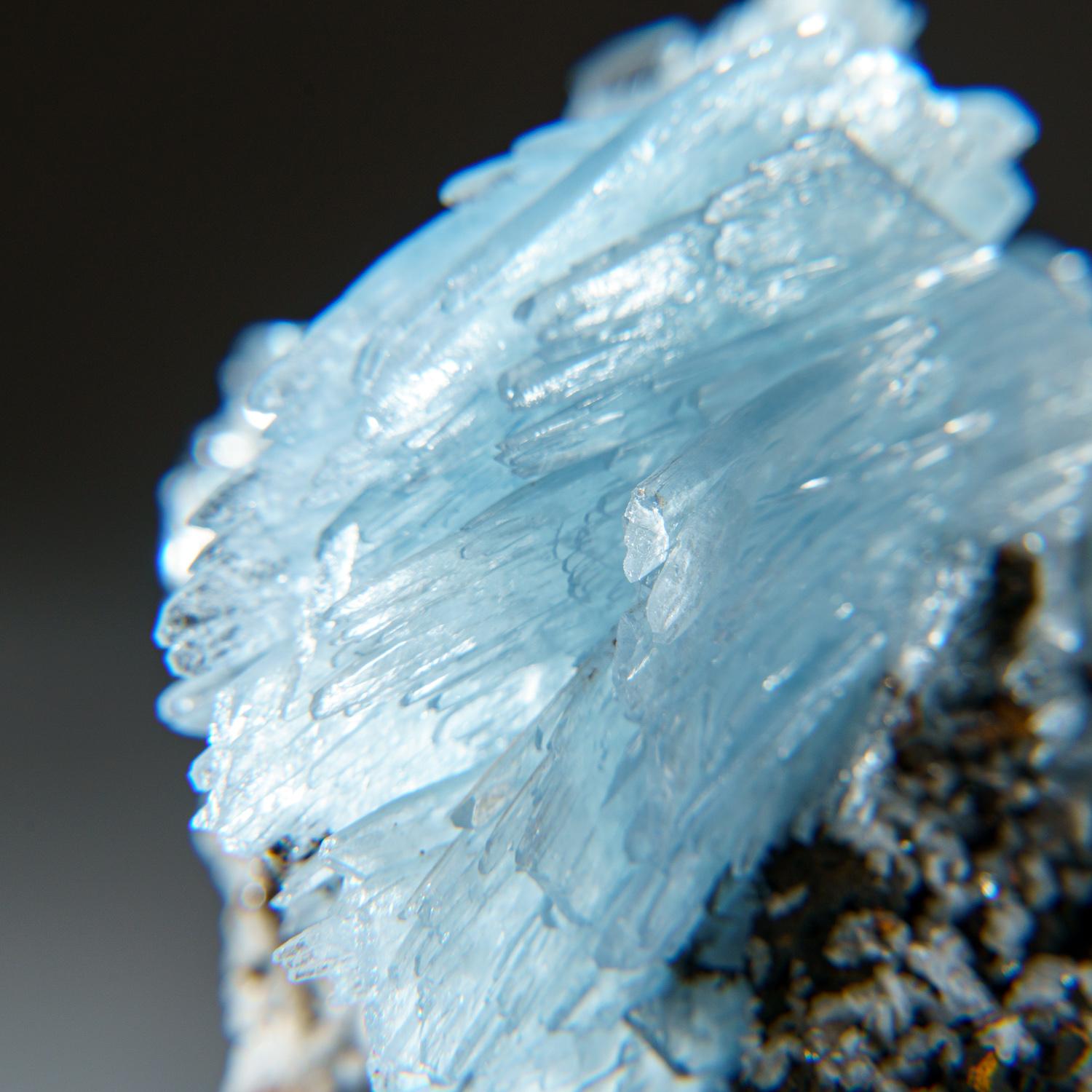 Other Blue Barite from Jebel Ouichane, Sagangane, Nador Province, Morocco