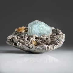 Antique Blue Barite From Morocco