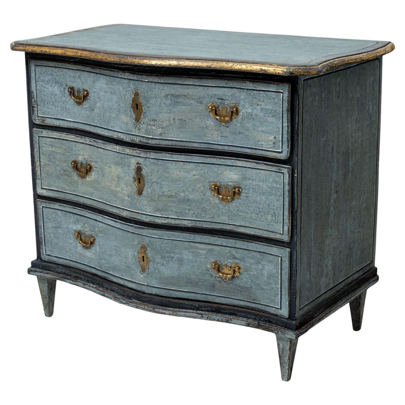 Rare Baroque Chest of Drawers with Inlaids from 18th Century For Sale ...