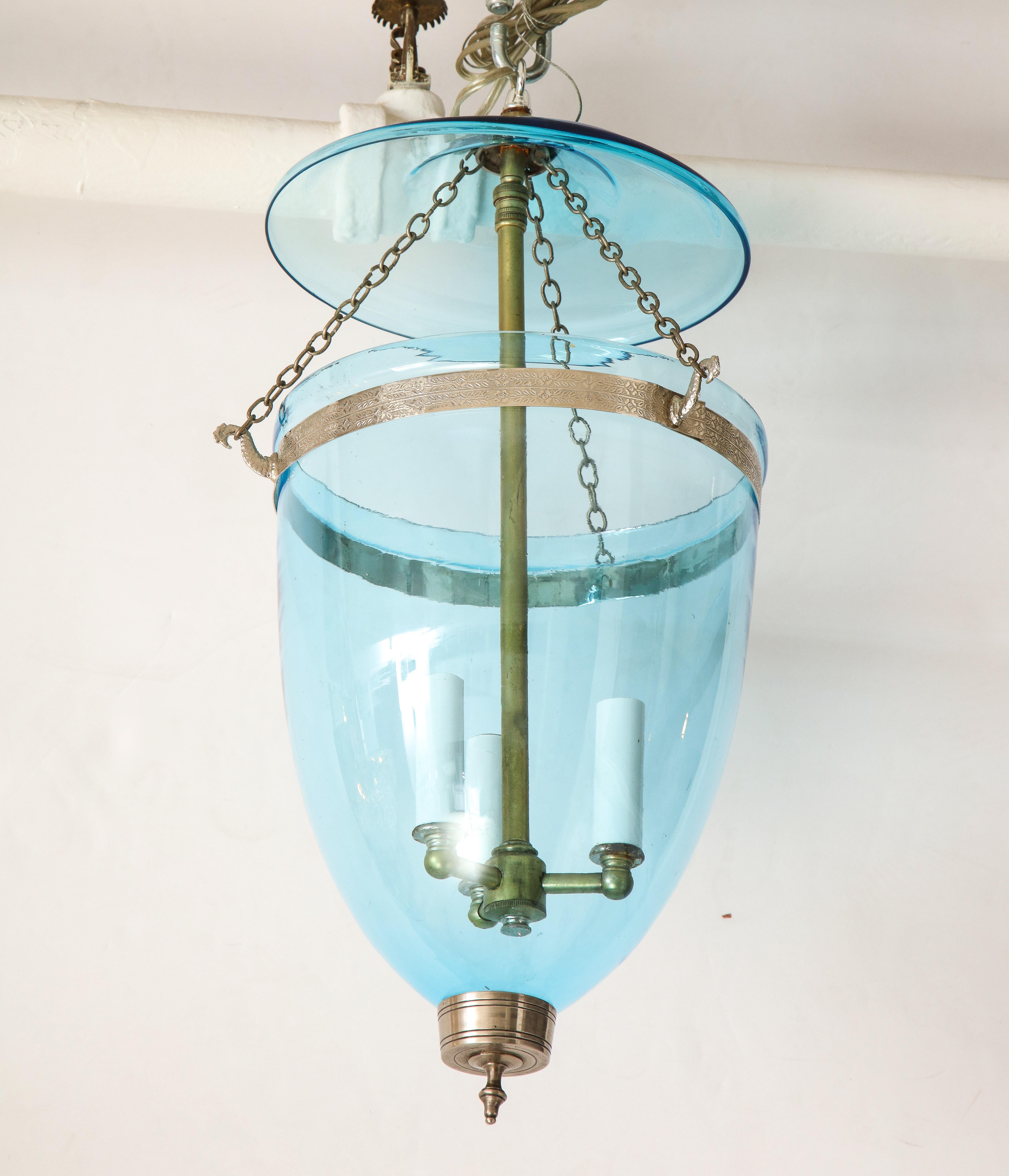 Blue Bell Jar Lantern 6