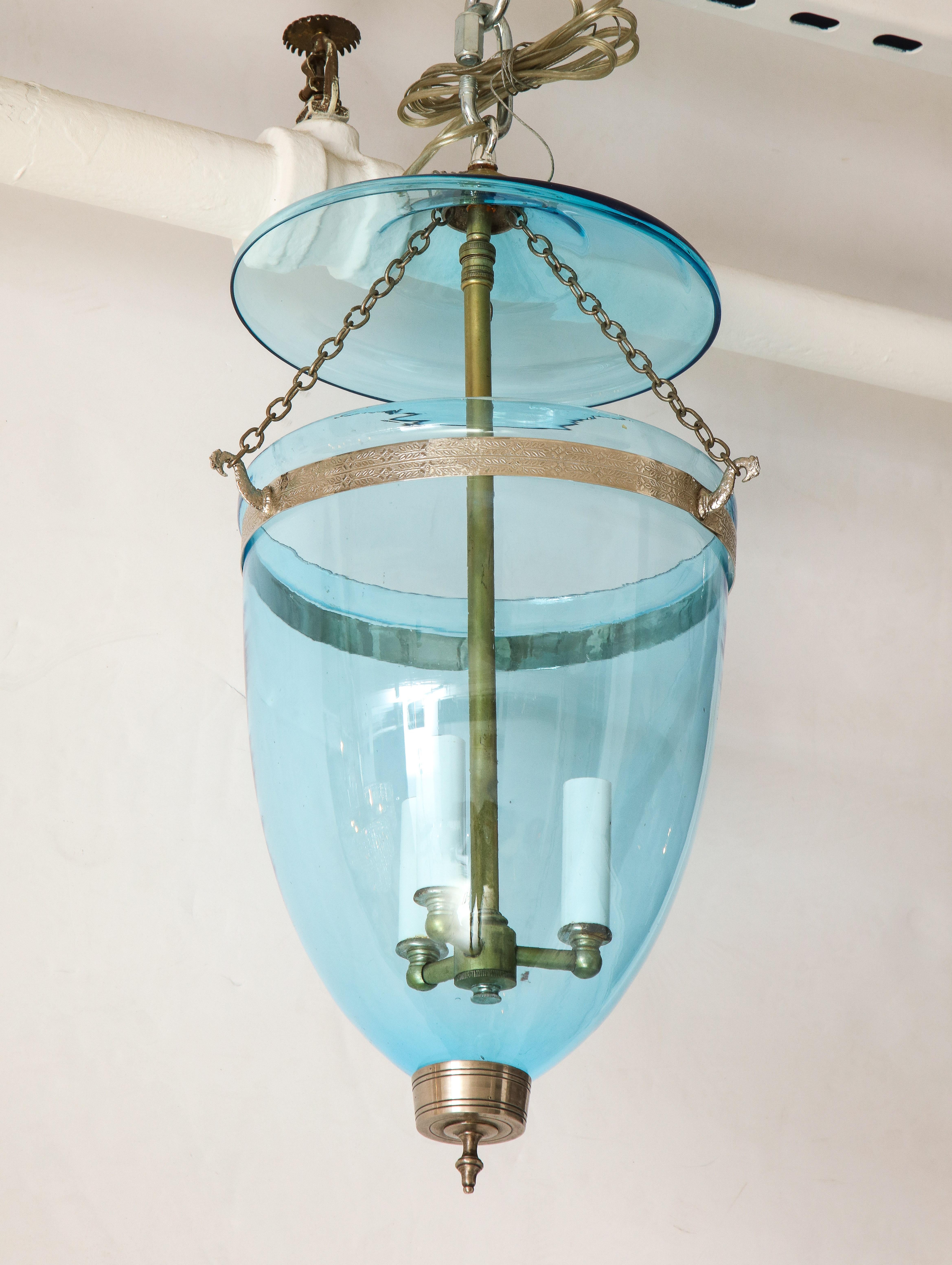 Blue Bell Jar Lantern 7