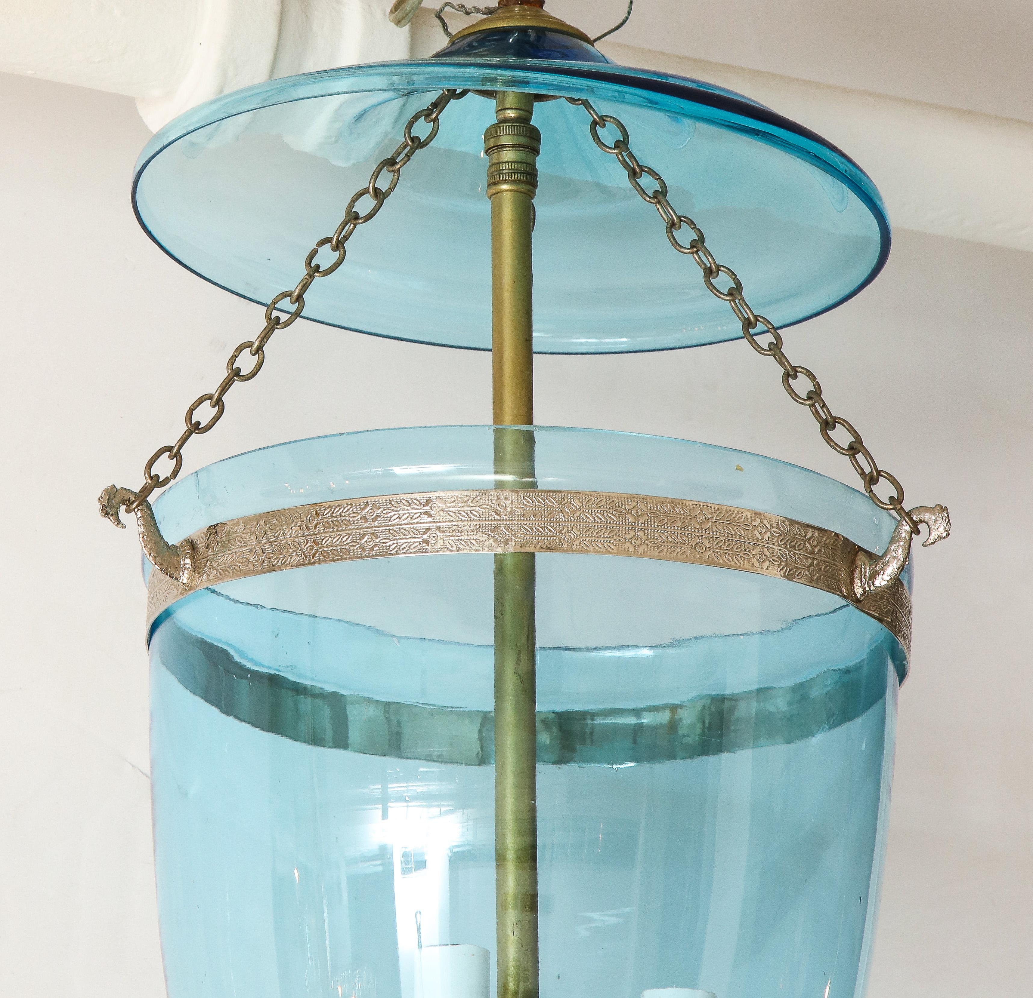 Blue Bell Jar Lantern 8