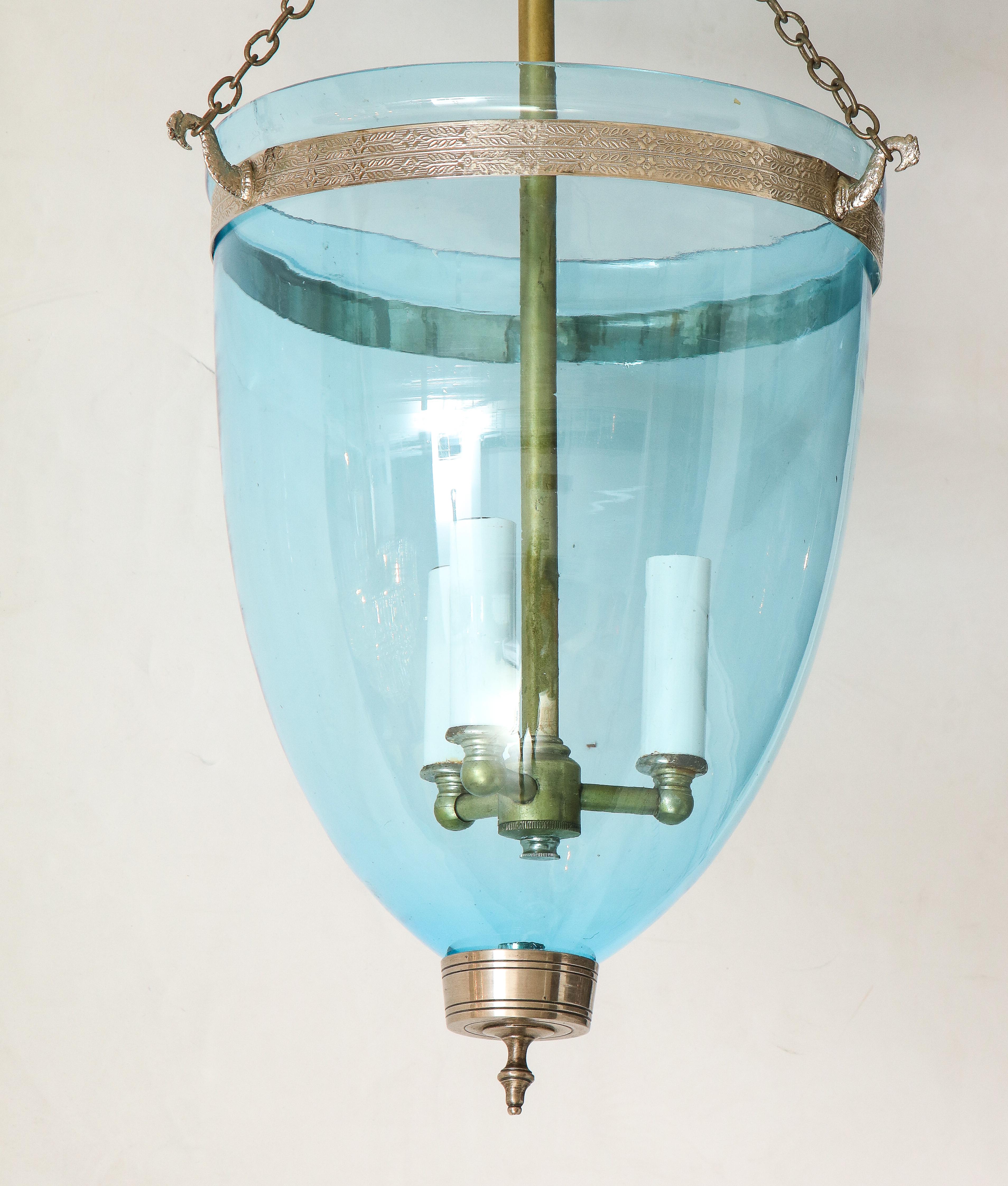 Blue Bell Jar Lantern 9