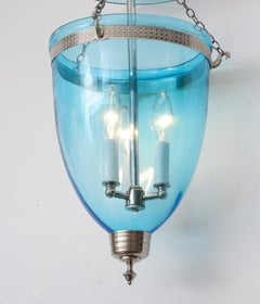 Blue Bell Jar Lantern