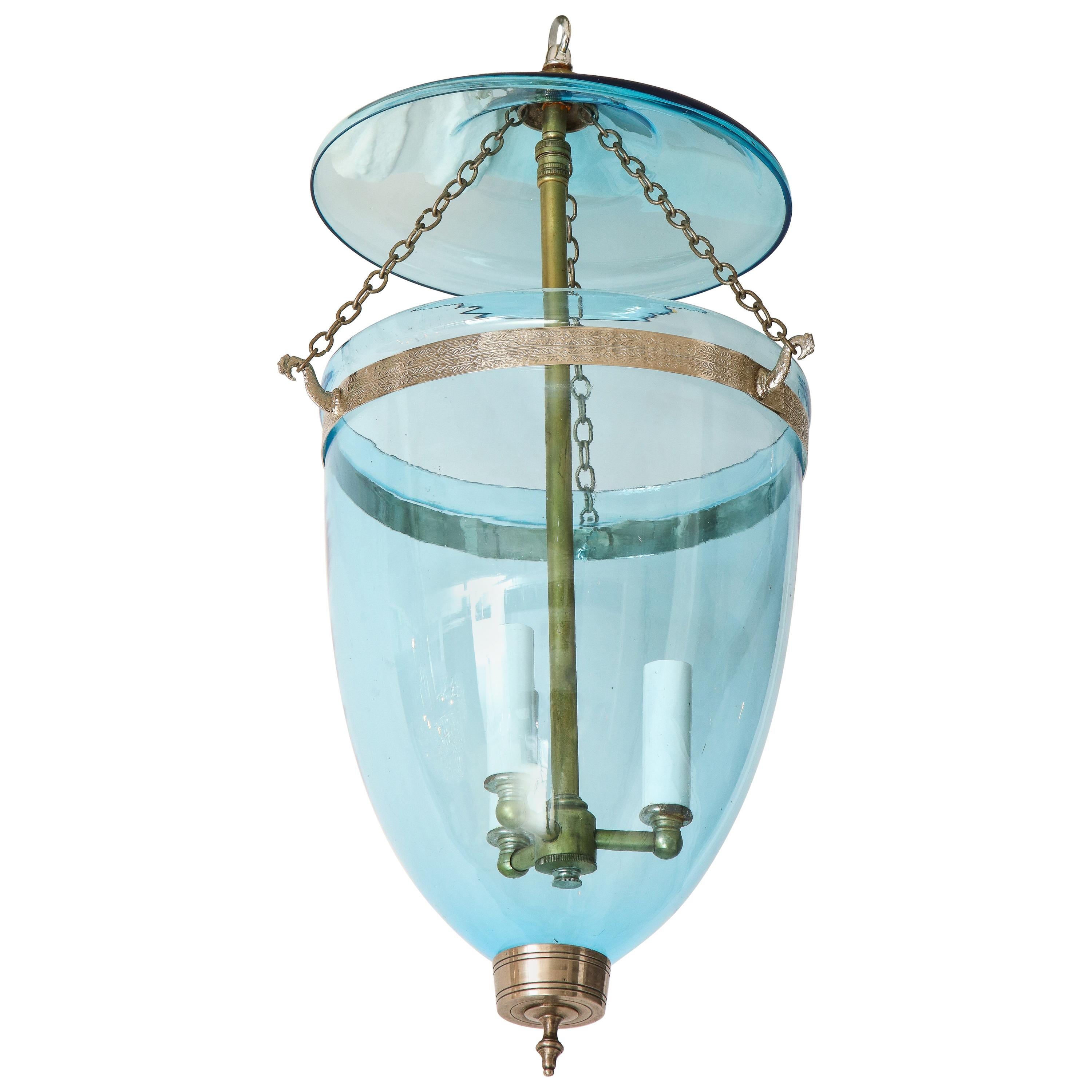 Blue Bell Jar Lantern
