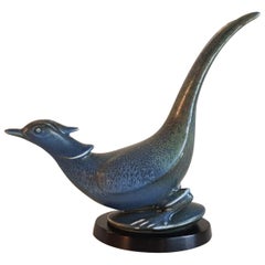 Blue Bird Stoneware 1950s by Gunnar Nylund for Rörstrand in Sweden