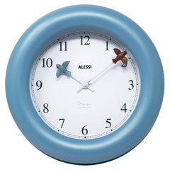Blue Bird Wall Clock by Michael Graves for Alessi