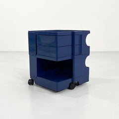 Blue Boby Trolley by Joe Colombo for Bieffeplast, 1960s