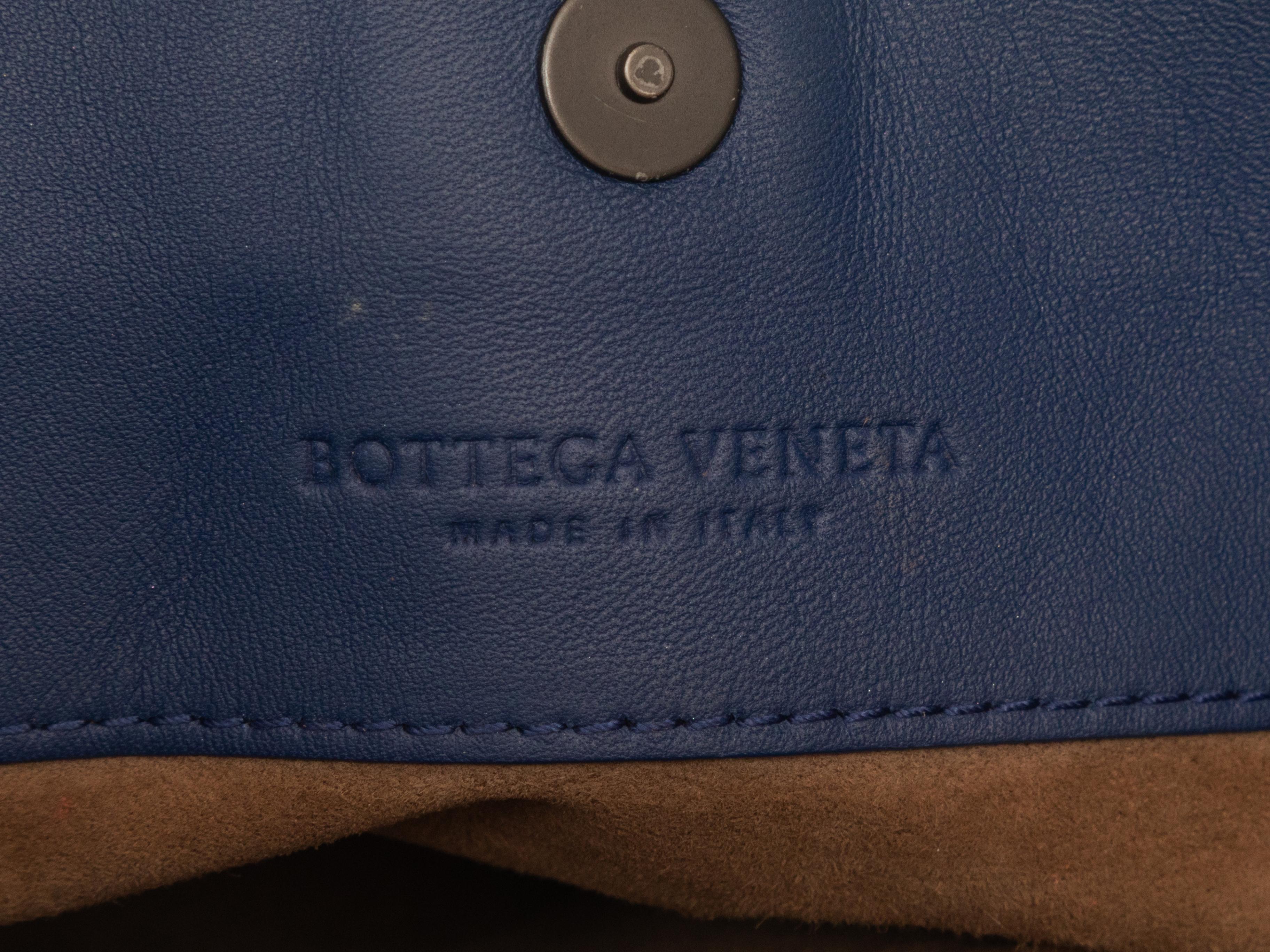 Sac à main bleu Bottega Veneta Intrecciato Pour femmes en vente