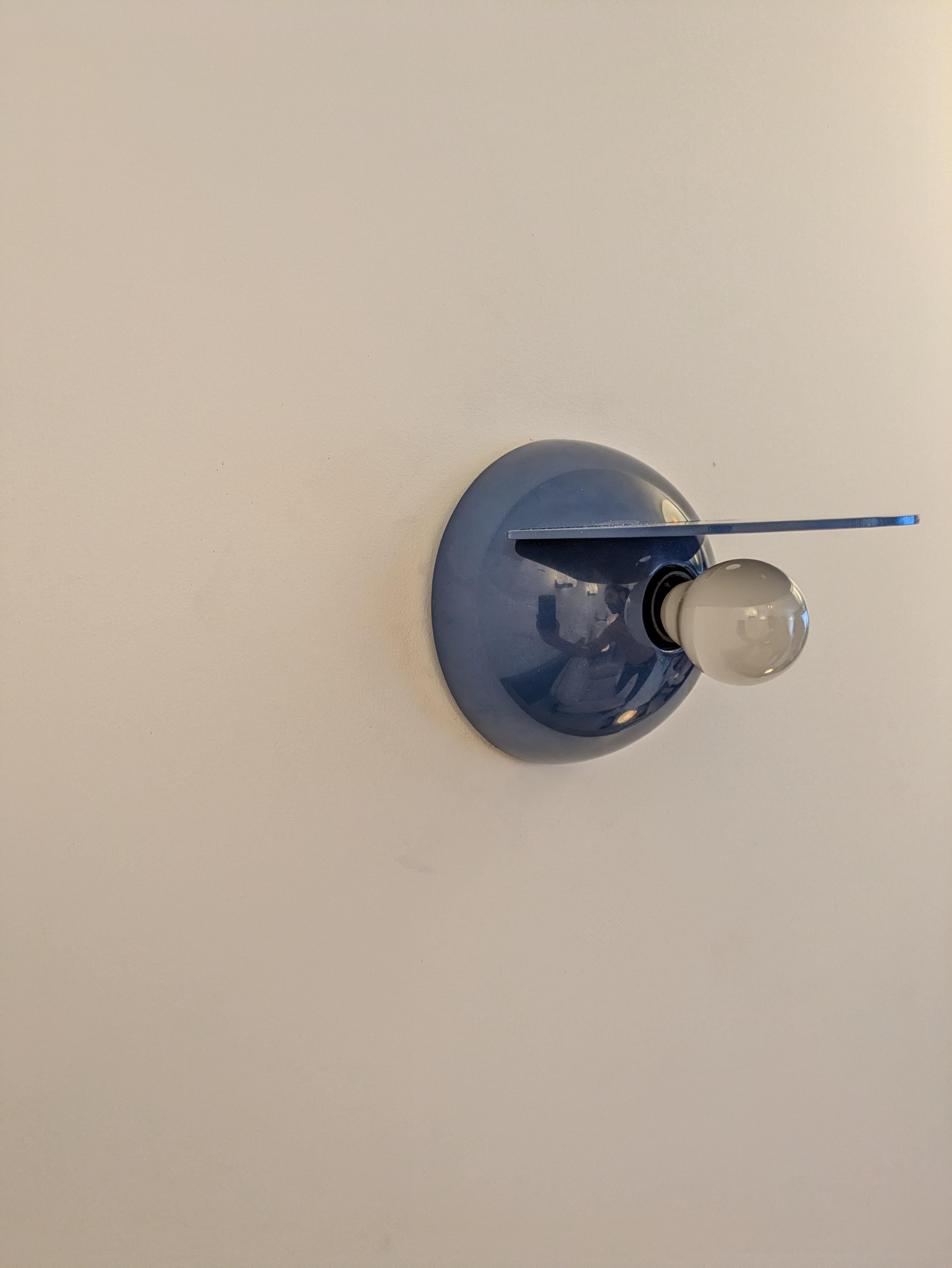 Azul Buco, Artemide, Claudio Dini, 1974 en venta 6
