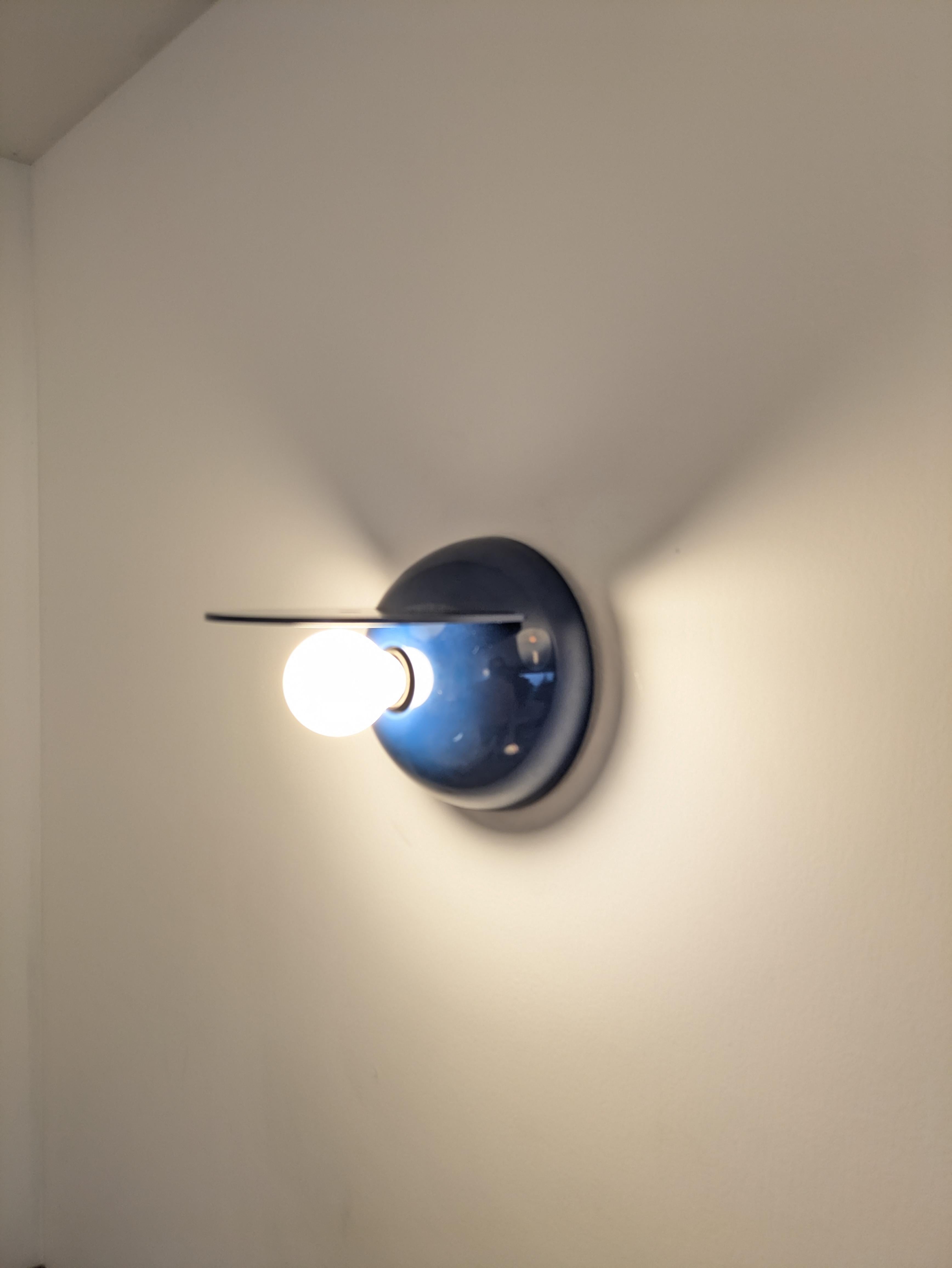 Azul Buco, Artemide, Claudio Dini, 1974 Moderno de mediados de siglo en venta