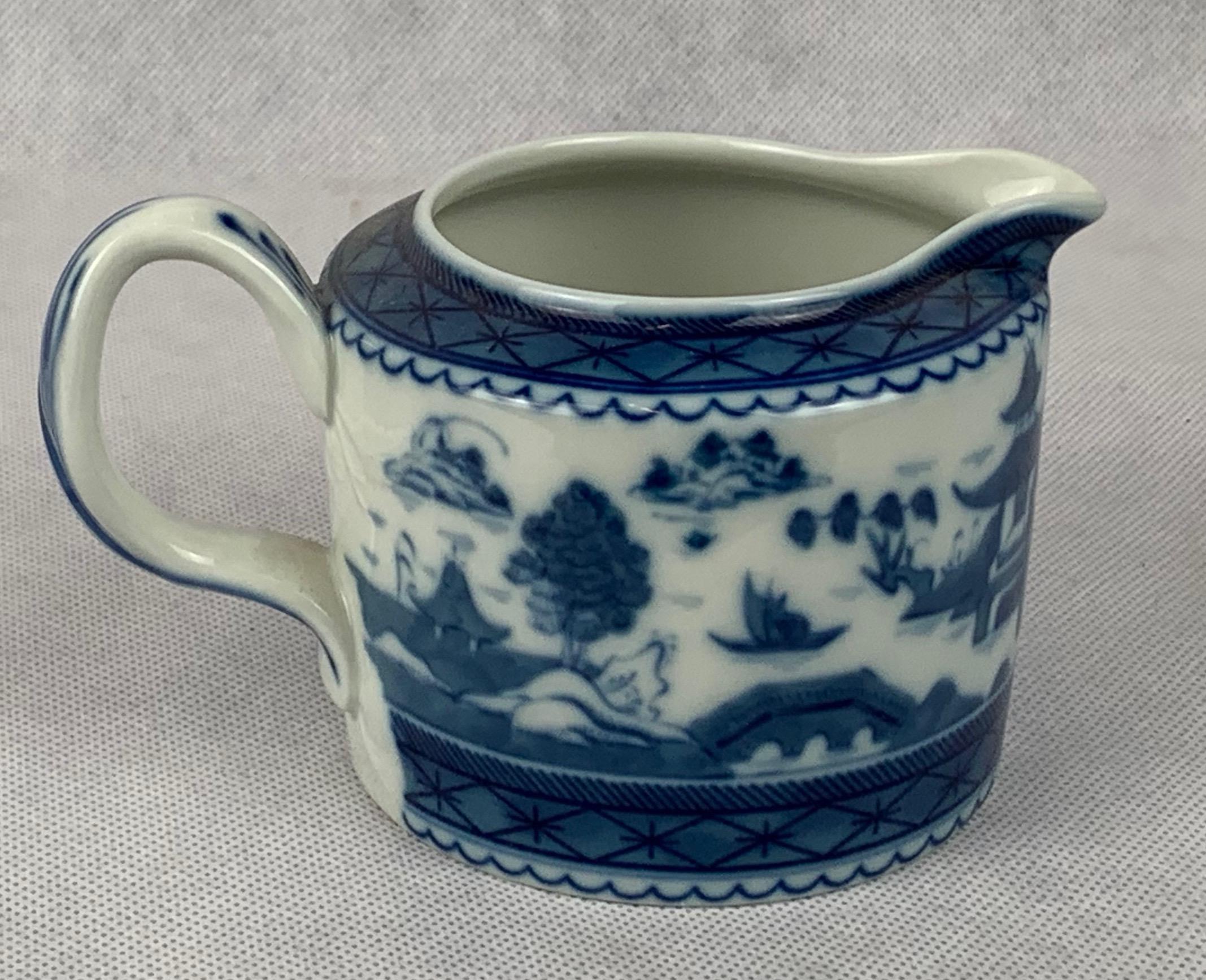  Vista Alegre Blue Canton Porcelain Coffee/Tea Service for Mottahedeh In Good Condition In West Palm Beach, FL