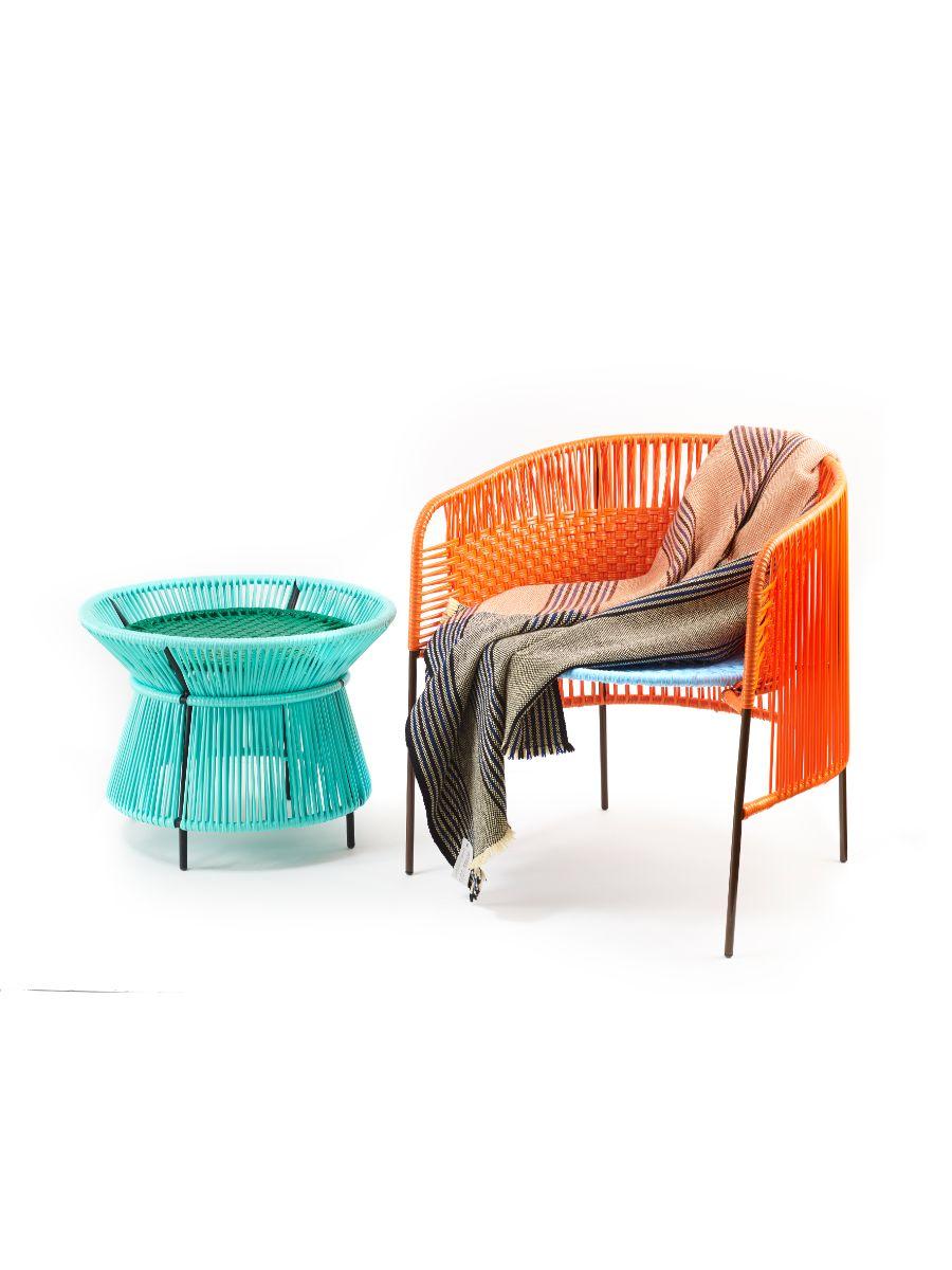 Silla de salón Caribe azul de Sebastian Herkner en venta 9