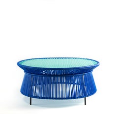Blue Caribe Low Table by Sebastian Herkner