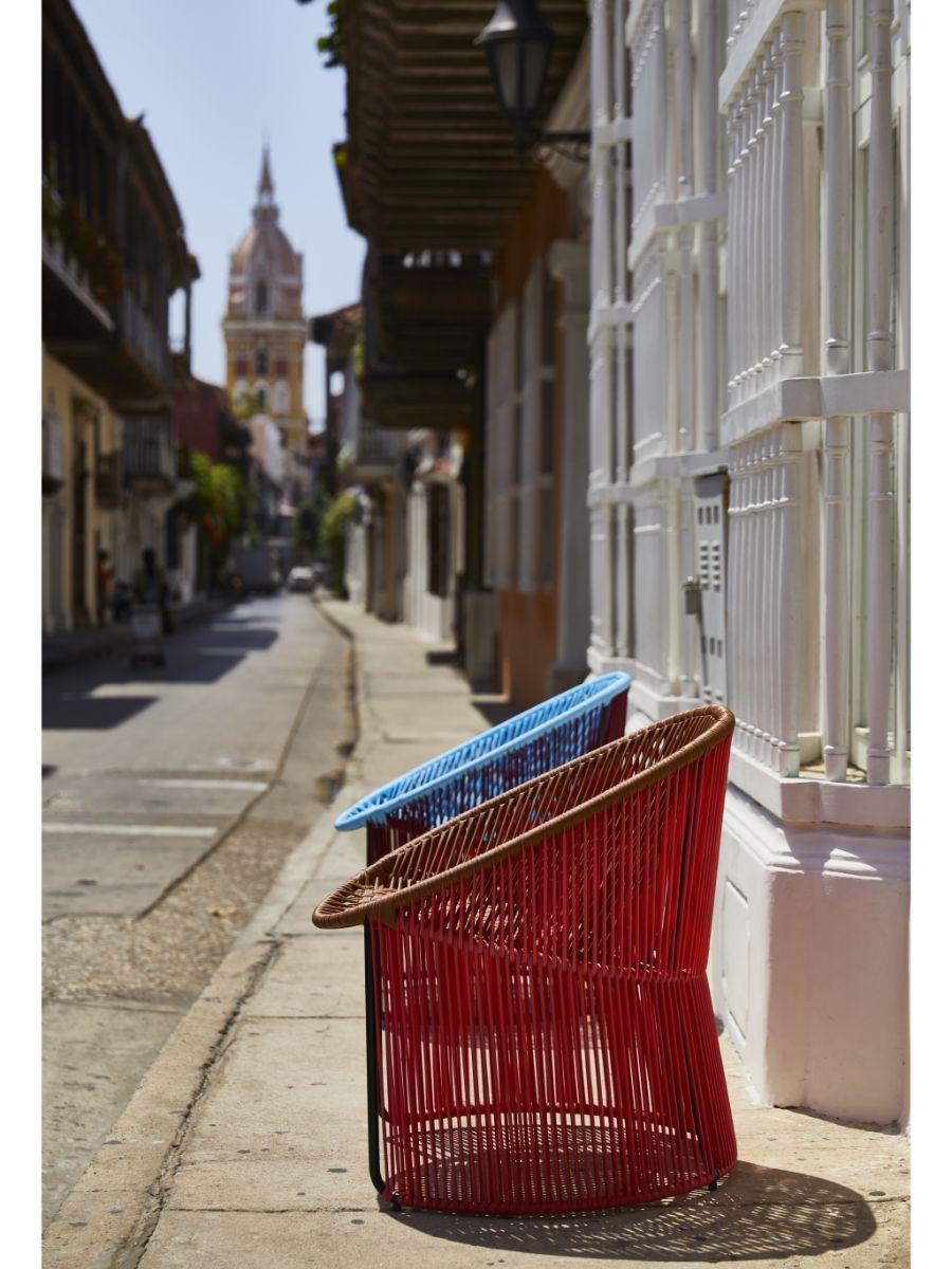 Blue Cartagenas Dining Chair by Sebastian Herkner For Sale 7