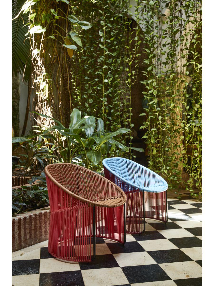 Blue Cartagenas Dining Chair by Sebastian Herkner 9