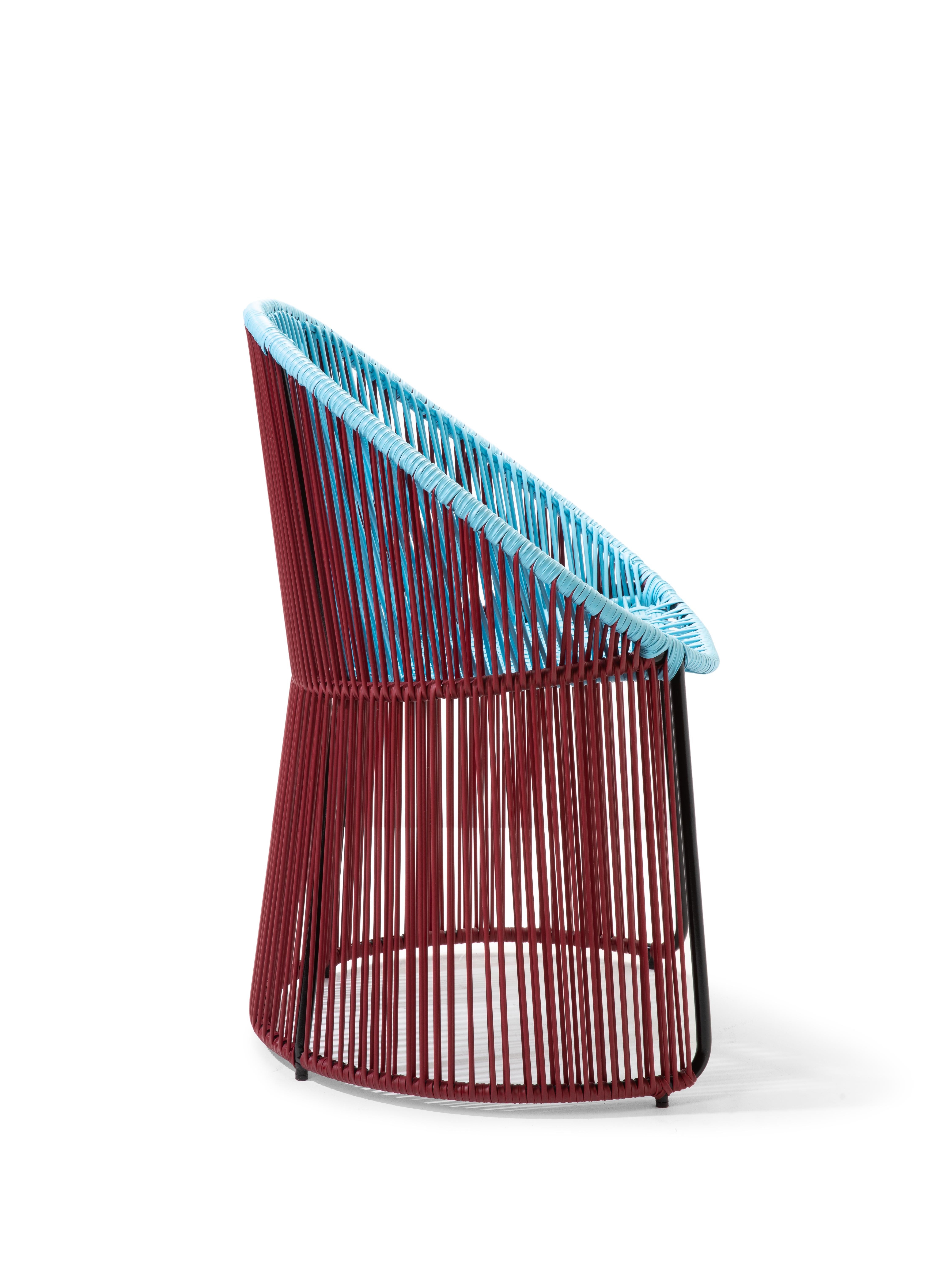 Modern Blue Cartagenas Dining Chair by Sebastian Herkner For Sale