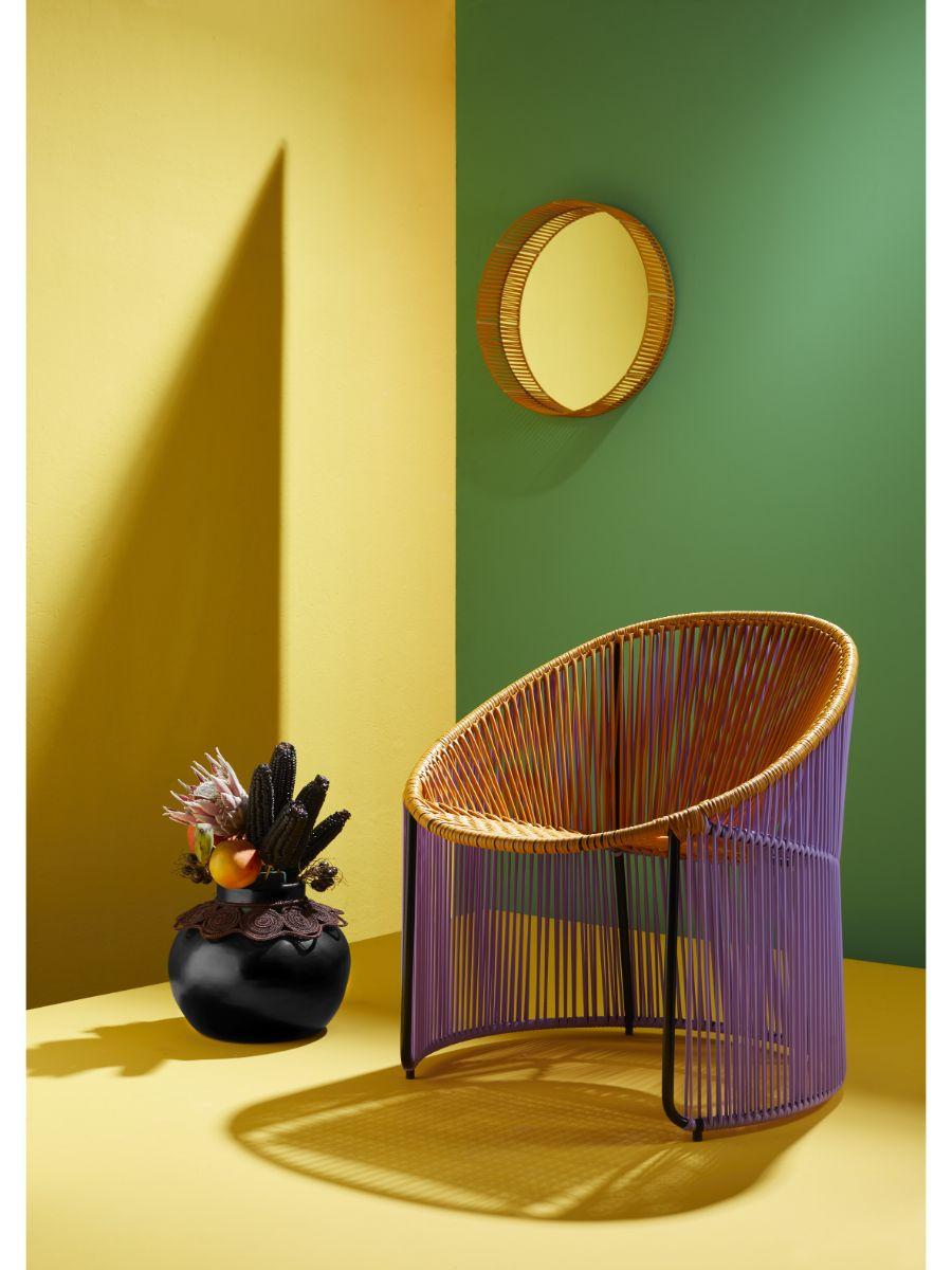 Blauer Cartagenas-Loungesessel von Sebastian Herkner im Angebot 3